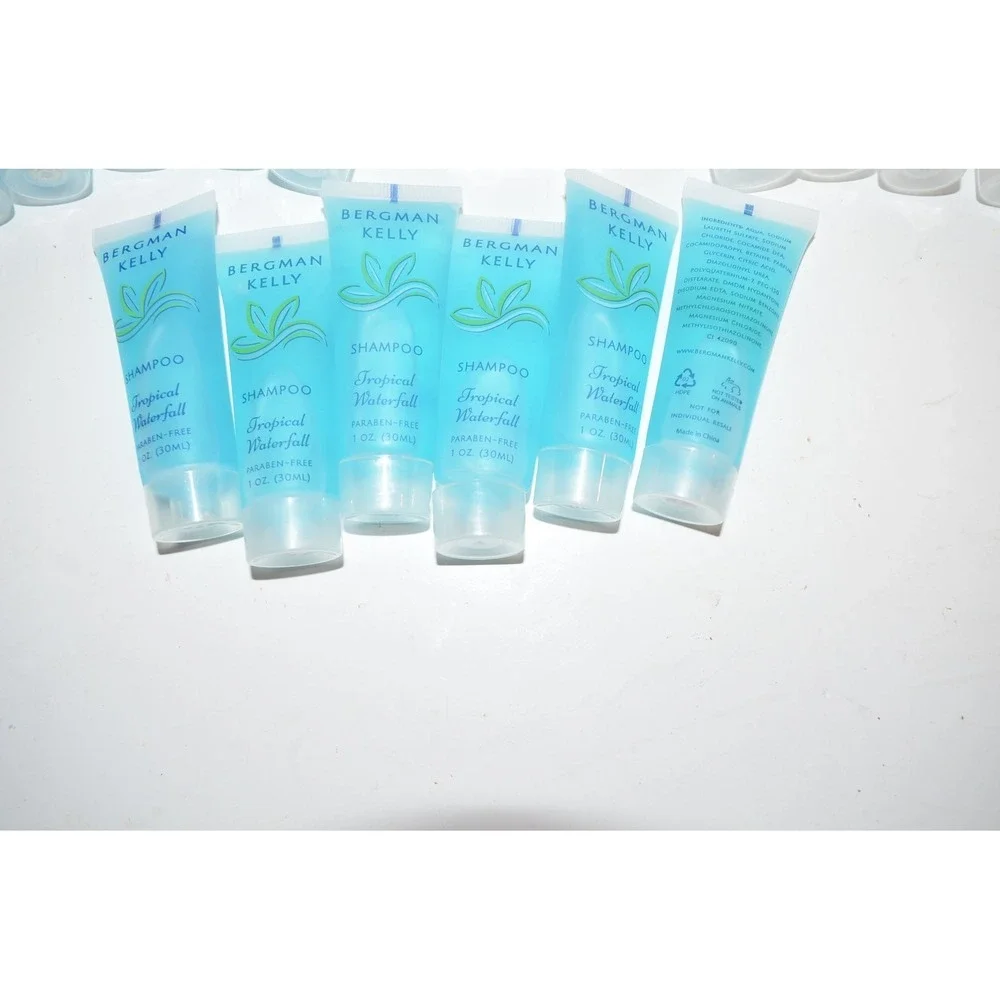 Bergman Kelly Tropical Waterfall 1oz Shampoo Contioner Body Wash Bath Soap 24pc